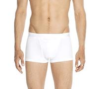 HOM Men's Ho1 Basic Boxer Briefs Swim Trunks, White (Blanc 0003), Large