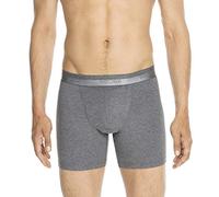Hom Men's Ho1 Basic Long Boxer Briefs Swim Trunks, Grey (Gris Chiné 00zu), Large