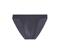 Hom Men's Micro Briefs Feathers Underwear, anthracite grey, L