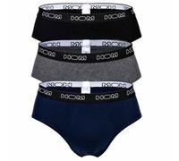 Hom Men's Mini Briefs, 3-Pack - Boxerline #2, Slips, Underwear Black/Grey...