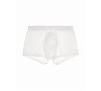 Hom Modal Cotton Boxer Brief, White - XX-Large