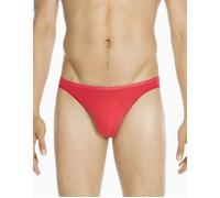 Hom Men's Plume Micro Brief, Red - Size: 32/33/32