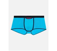 Hom Men's Plume Up HO1 Boxer Trunk, Turquoise - Blue/Green - Size: 39/38/32