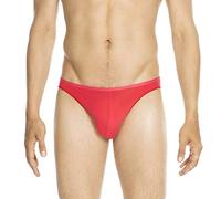 Hom Men's Plume Micro Brief, Red - Size: 32/34/35