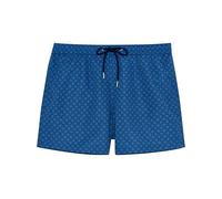 HOM Men's Short de Bain Hendaye Swim Briefs, Blue Print, L