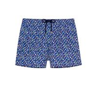 HOM Men's Short de Bain Socoa Swim Briefs, Navy Print, L