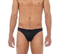 WUKX Men's Slip de bain Micro SEA Life Swim Briefs, Noir, M