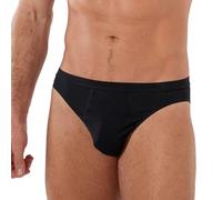 HOM Men's Slip Micro Confort Supreme Cotton Briefs, Noir, L