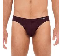 HOM Men's Slip Micro Confort Tencel Soft Briefs, Bordeaux, S