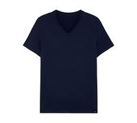 HOM Men's T-Shirt Col V Tencel Soft t Shirt