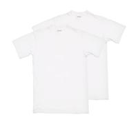 HOM Men's T-Shirt Crew Neck Pack of 2 - Tee Shirt Harro New, Short Sleeve, Round Neck, Plain