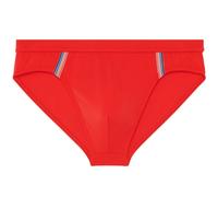 Hom Men's Nautical Cup Swim Mini Briefs, Red - Size: 32/30/31