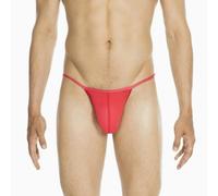 HOM Plume Ultra-light G-String, Red - Small