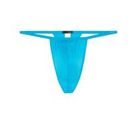 Hom Men's Plume Ultra-light G-String, Turquoise - Size: SMALL