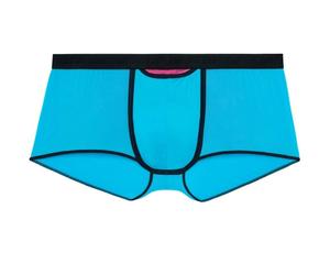 Hom Plume Up HO1 Boxer Trunk, Turquoise - L