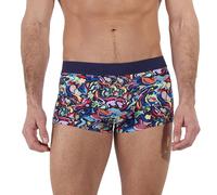 HOM Psychedelic Trunk mens underwear short male boxer brief lined pouch silky