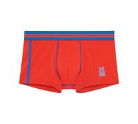 HOM Run Sports Contrast Boxer Trunk, Red/blue
