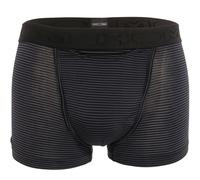 Hom Simon Stripe Modal Stretch HO1 Boxer Brief, Black - XL