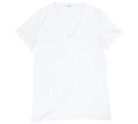 Hom Supreme Cotton V-Neck T-Shirt, White - L