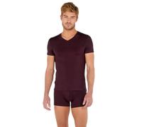 HOM Tencel Soft V Neck T-shirt mens underwear top male short sleeve soft silky
