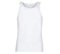 Hom Tops / Sleeveless T-shirts SUPREM COTTON TANKTOP in White EU XXL