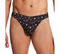 Hom Underwear, Menorca Comfort Micro Brief, Black, Men's Size S, Pack of 1