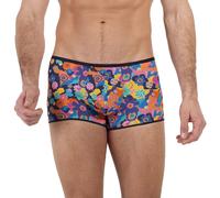 HOM Willy Trunk mens underwear boxer brief male short ultra fine multicolour