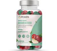 Homacia Apple Cider Vinegar & Ginger Gummies | 120 with 'The Mother' | Pure & Unfiltered | Allergen Free