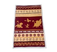 HOMADICT PLAID SHERPA 100X150 CM LION KING HAKUNA MATATA
