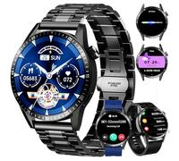 Homailida Smart Watch for Men, 1.39" HD Display, 190+ Sports | Answer/Make Calls,Fitness Tracker with Heart Rate, Health & Sleep, IP67 Waterproof, Compatible for iOS & Android, Black