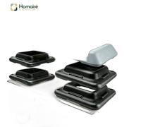 HOMAIRE Adjustable Aerobic Step Platform Gray