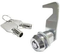Homak Tool Box, 5/8" Tubular Cam Lock 90 Degree，Hook cam; Replacement Lock, KA for Homak