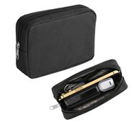 Homakover 2 Pcs Small Portable Carrying Bag Multifunctional Storage Pouch, Universal Electronics Accessories Case Travel Makeup Bag Zipper Pouch for Accessories Organizer and Storage