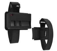 Homakover Garage Door Opener Holder for Visor, Carrying Case for Chamberlain LiftMaster 371LM 373LM 971LM 973LM, Adjustable Visor Bag Gate Clicker Holder