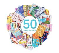 HOMANGA 50 Unique Inspirational Cards, Motivational Kindness Mini Note Cards with Encouragement Quotes, Appreciation, Gratitude, Positive Affirmations Cards for Employees, Students, Coworkers
