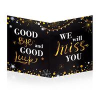 HOMANGA Jumbo Farewell Greeting Card, 35x55cm Good Luck Office Signature Card, Large Going Away Card for Colleague, Retirement, Goodbye Card, Going Away Gift for Coworker(Envelope Included)