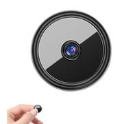 Homaskylynn Ultra Mini Camera 0.9 Inch Tiny Hidden Spy Wifi Wireless 1080P HD Night Vision Surveillance Cam Audio Video Recording Security Portable for Indoor Home Nanny Pet Monitoring Device(1pc)