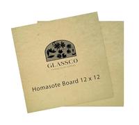 Homasote Board for Stained Glass Work Surface | Approx 12 x 12 Heat Resistant Cutting Board 2pk | Cutting Mat Stained Glass Supplies and tools for Table and Countertop Protection