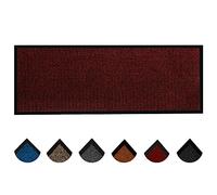 Homatz Hallway Runner Rug Heavy Duty Non-Slip Rubber Back, Red 90x300cm Long Carpet Runner - Dirt Trapper, Water Absorbent Runner Mat, Washable Runner Rugs, Carpet for Hallway Kitchen Living Room