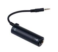 HOMAXA AMP Audio Interface for iPod Touch, iPhone, Guitar Connector, Multimedia Audio Interface, 7 x 2 x 2 cm, Black