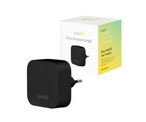 Hombli Smart Bluetooth Bridge | Wireless Remote Control Gateway for Motion Sensor and Contact Sensor with App Function | Easy Installation | Compatible with Google, Alexa and Siri