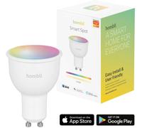 Hombli Smart GU10 RGB SPOT+ CCT (4,5W)-Dimmable Siri, Alexa, Google Home- Single