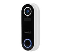 Hombli Smart Video Doorbell 2 - Full 1080P HD, 140-degree Wide Angle View Doorbell with Motion Detection, 2 Way Audio, Infrared Night Vision, IP65 - Voice Control via App