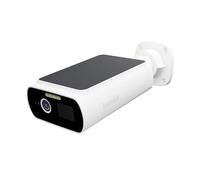 Hombli Solar Cam 2K - Eco-Friendly Solar Rechargeable Security Camera with Flexible Mount, 2K QHD, Alarm & Floodlight - Infrared & Coloured Night Vision, Motion Detection, IP66