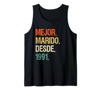 Hombre Mejor Marido Desde 1991 | 31 Aniversario de boda 31 Tank Top