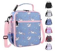 hombrima Kids Insulated Lunch Box Bag, Thermal Picnic Cool Bags with Adjustable Strap for Adults Children Women Men Boys Girls School Work (Little Horse)
