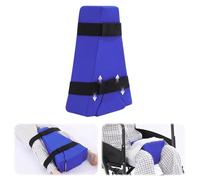 HOMBYS 2-in-1 Hip Abduction Pillow After Surgery, Separable Abduction Wedge Knee Separator Orthopedic Pillow with Strap for Separating Knees, Sit & Lie Dual-Use, Blue