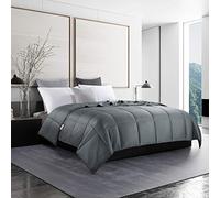 HOMBYS Lightweight Cooling Viscose from Bamboo Cal King Comforter Down Alternative Duvet Insert, 100% Viscose Made from Bamboo, 8 Corner Tabs, All Season Soft Comforter for Hot Sleepers