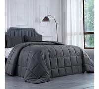 HOMBYS Oversized King Comforter 136 x 120, Alaskan King Size Bed Comforter, Extra Large Down Alternative Comforter Duvet Insert for All Season with Corner Tabs