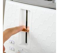 HOMCOM 1.7L Kettle & Toaster Set with Defrost, Reheat & Crumb Tray in Cream HOMCOM Cream